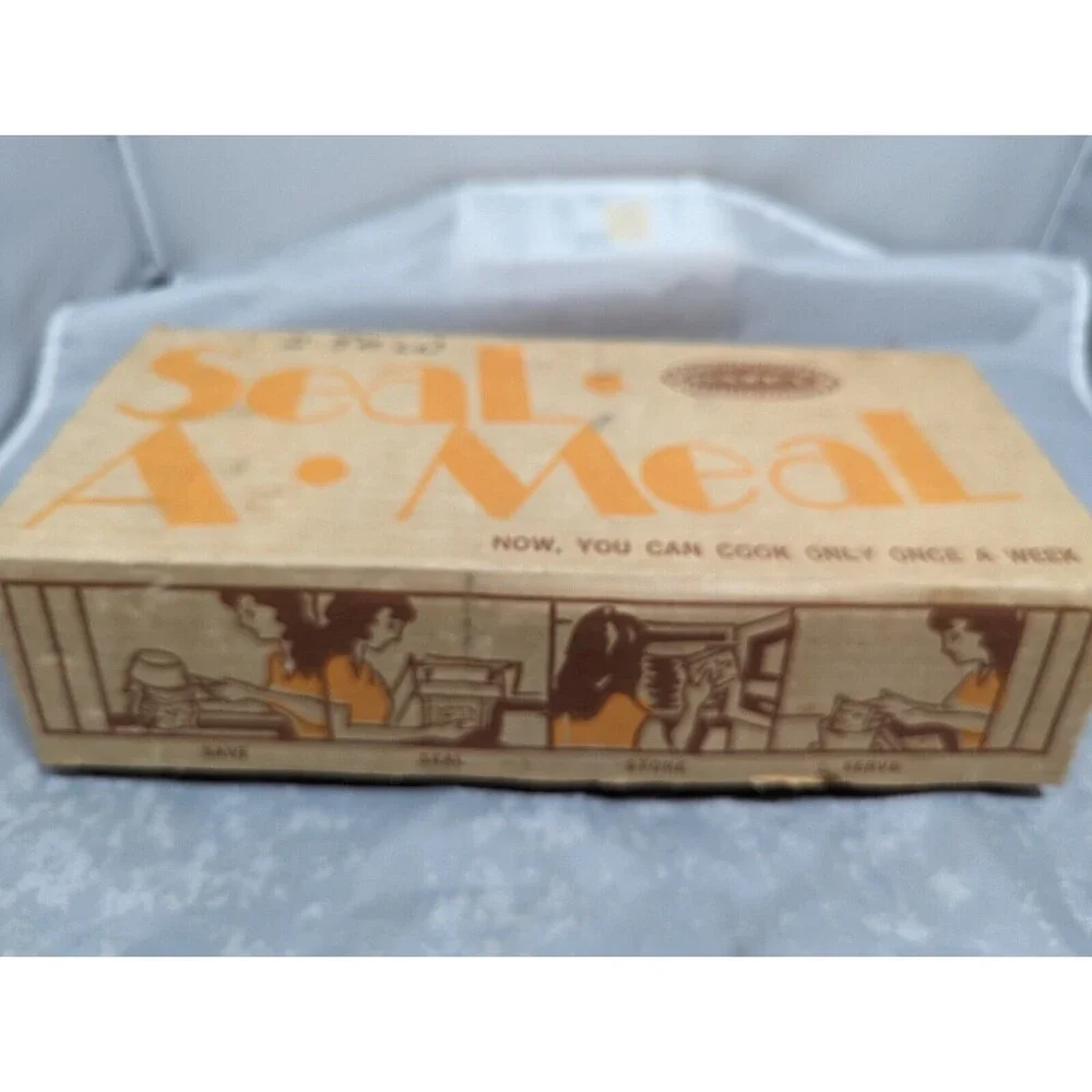 VINTAGE Original Dazey Seal-A-Meal Sealer Model 5000-A In Original Box